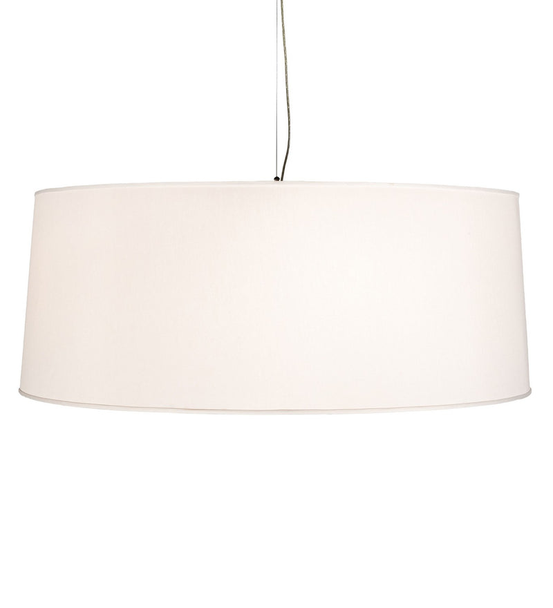 Meyda Tiffany 224023 Five Light Pendant, Flat Black And Gloss White
