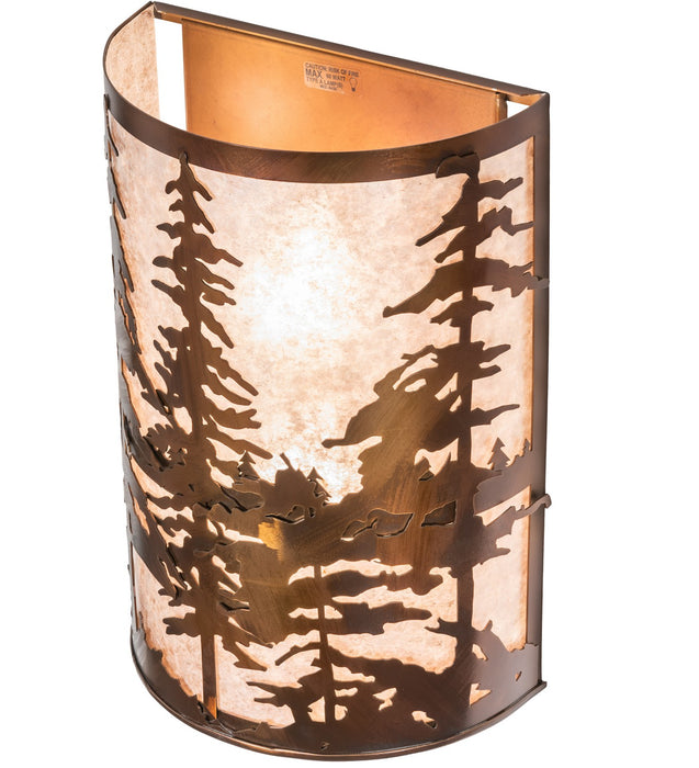 Meyda Tiffany 224711 Two Light Wall Sconce, Vintage Copper