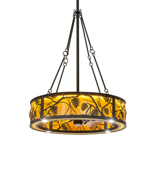 Meyda Tiffany 224752 LED Chandel-Air, Oil Rubbed Bronze