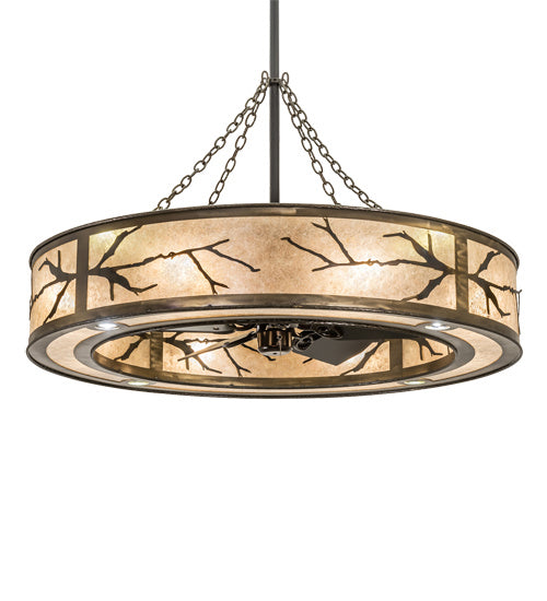 Meyda Tiffany 224912 16 Light Chandel-Air, Dark Burnished Antique Copper