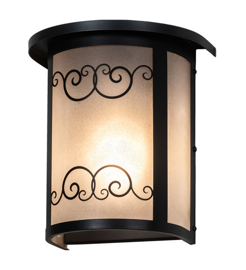 Meyda Tiffany 225277 One Light Wall Sconce, Craftsman Brown