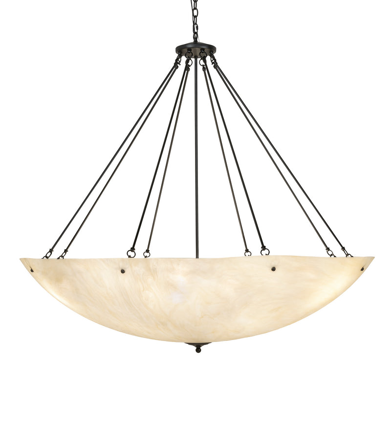 Meyda Tiffany 225606 12 Light Pendant, Textured Black