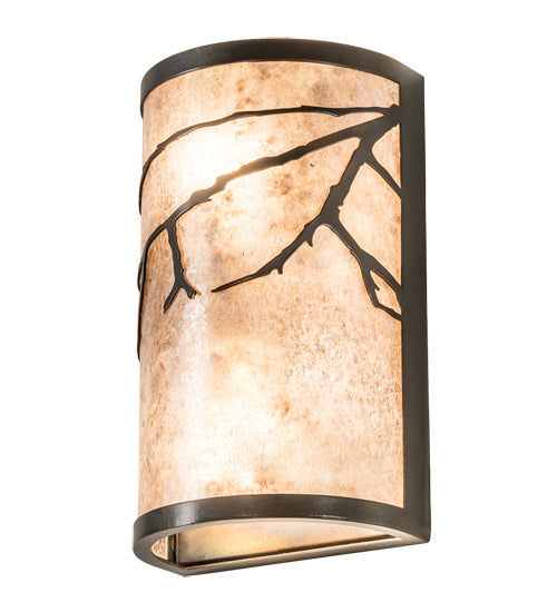 Meyda Tiffany 225750 Two Light Wall Sconce, Dark Burnished Antique Copper