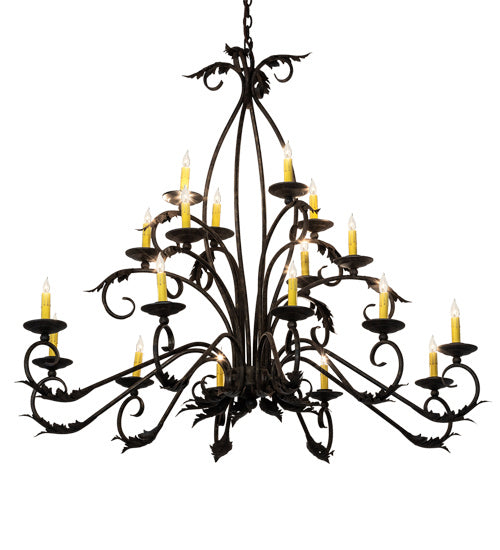Meyda Tiffany 225931 18 Light Chandelier, Antiquity