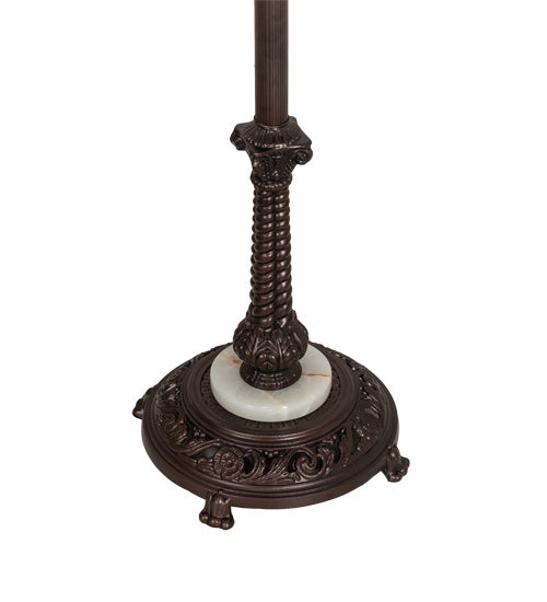 Meyda Tiffany 226006 One Light Floor Lamp, Mahogany Bronze