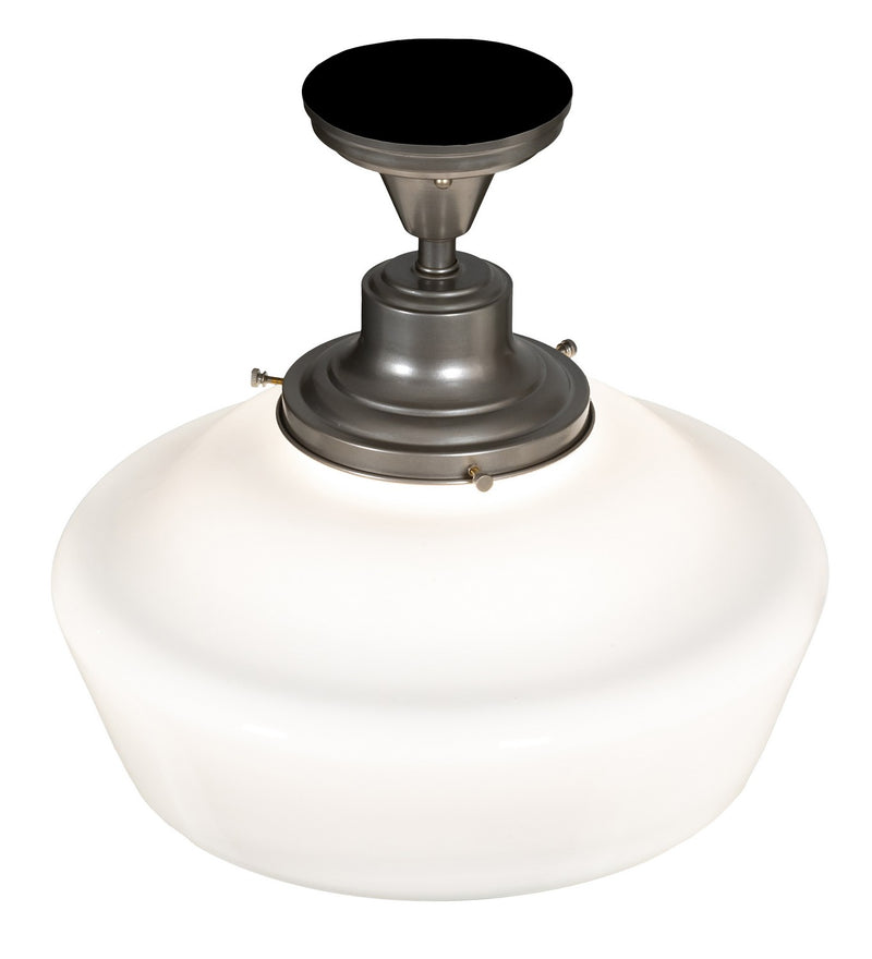 Meyda Tiffany 226406 One Light Pendant, Nickel