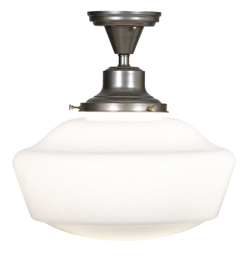 Meyda Tiffany 226406 One Light Pendant, Nickel