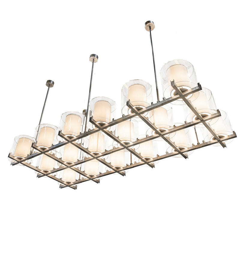 Meyda Tiffany 226531 18 Light Pendant, Nickel