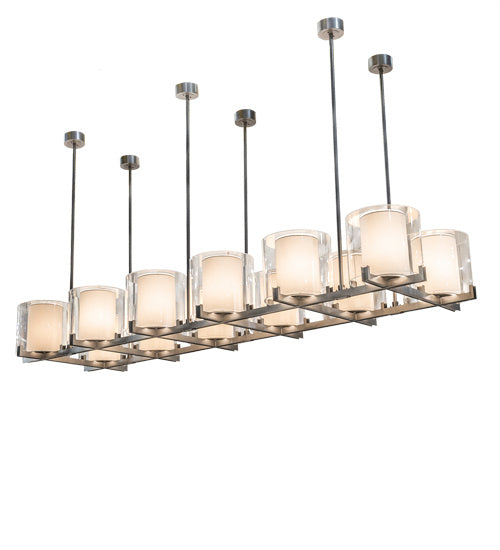 Meyda Tiffany 226532 12 Light Pendant, Nickel