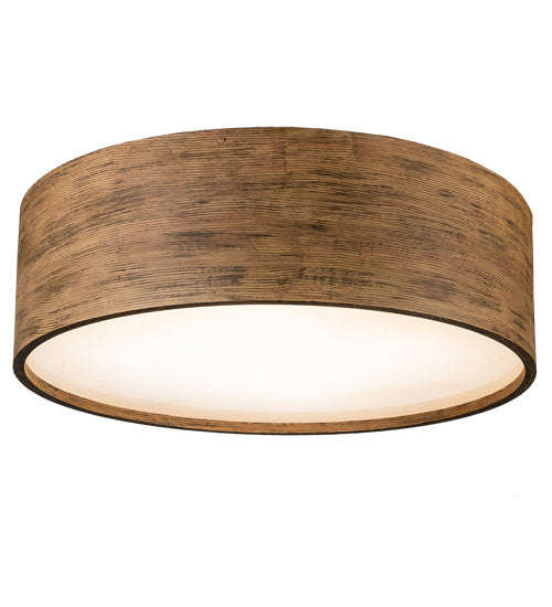Meyda Tiffany 227018 LED Flushmount, Old Distressed Wood
