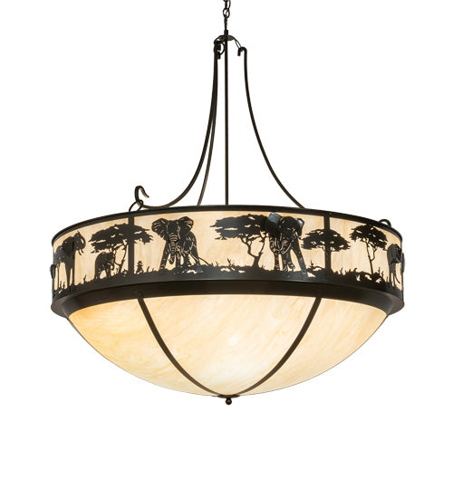 Meyda Tiffany 227086 12 Light Pendant, Timeless Bronze
