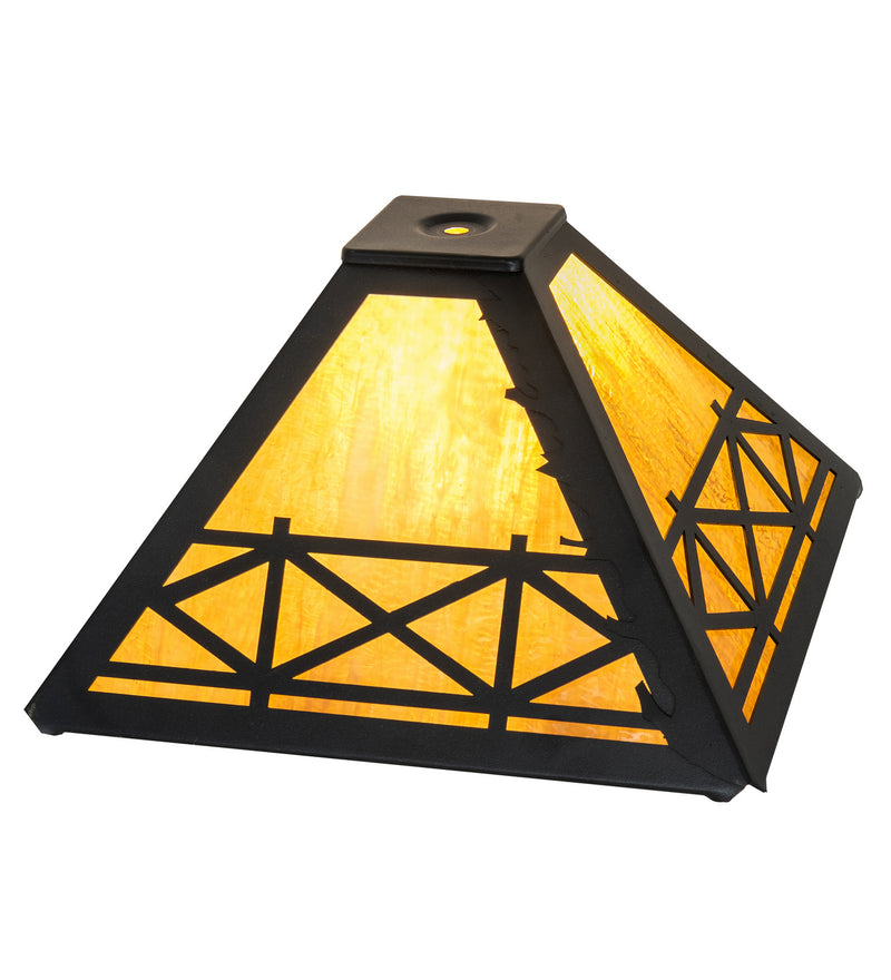 Meyda Tiffany 22729 Shade, Textured Black