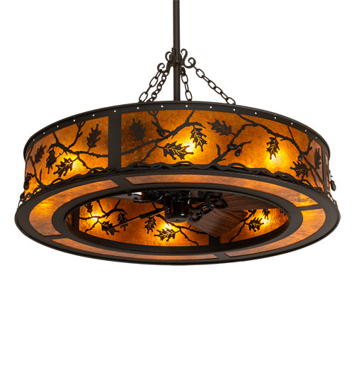 Meyda Tiffany 227403 Eight Light Chandel-Air, Oil Rubbed Bronze