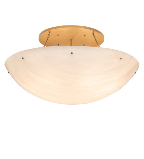 Meyda Tiffany 227432 12 Light Flushmount, Gold Metallic