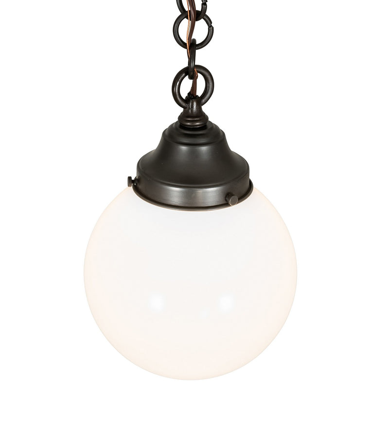 Meyda Tiffany 227609 One Light Pendant, Craftsman Brown