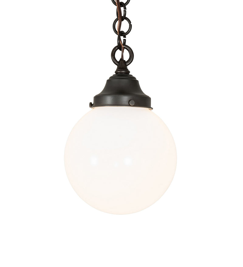 Meyda Tiffany 227609 One Light Pendant, Craftsman Brown
