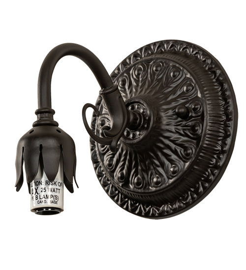 Meyda Tiffany 227735 One Light Wall Sconce Hardware, Oil Rubbed Bronze