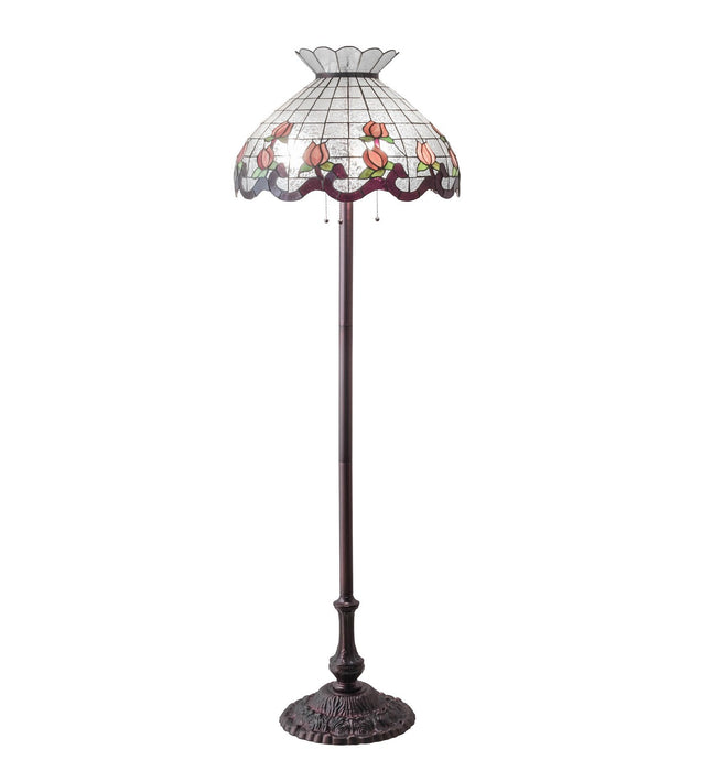 Meyda Tiffany 228096 Three Light Floor Lamp