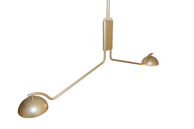 Meyda Tiffany 228659 LED Pendant, Champagne Metallic
