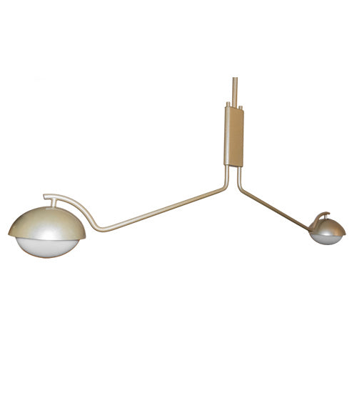 Meyda Tiffany 228659 LED Pendant, Champagne Metallic