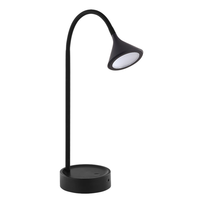 Eglo USA 202276A LED Table Lamp, Matte Black
