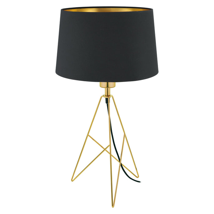 Eglo USA 39179A One Light Table Lamp, Gold