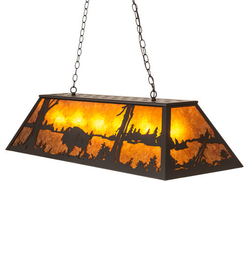 Meyda Tiffany 229016 Six Light Pendant, Oil Rubbed Bronze