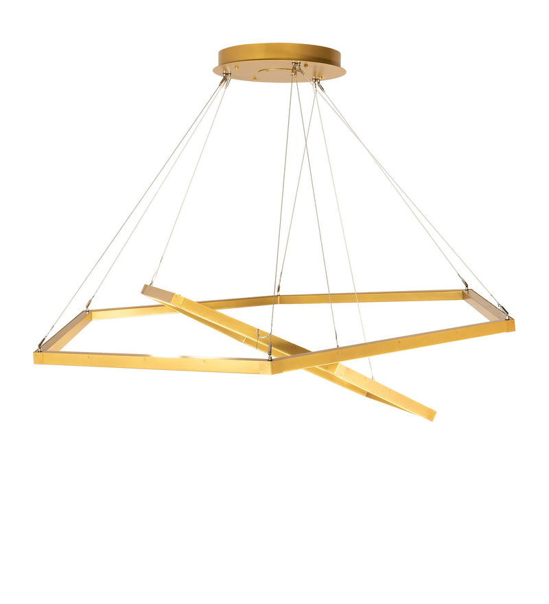 Meyda Tiffany 229038 LED Pendant, Goldtastic