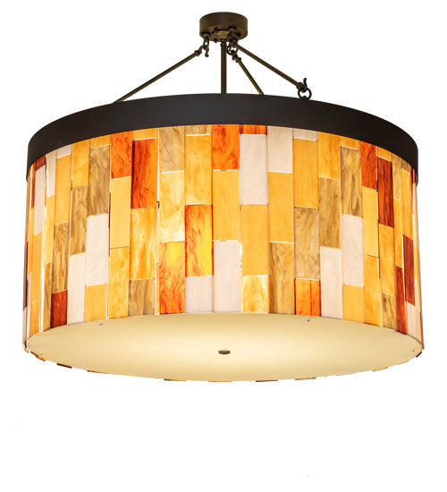 Meyda Tiffany 229626 LED Semi Flush Mount, Oil Rubbed Bronze