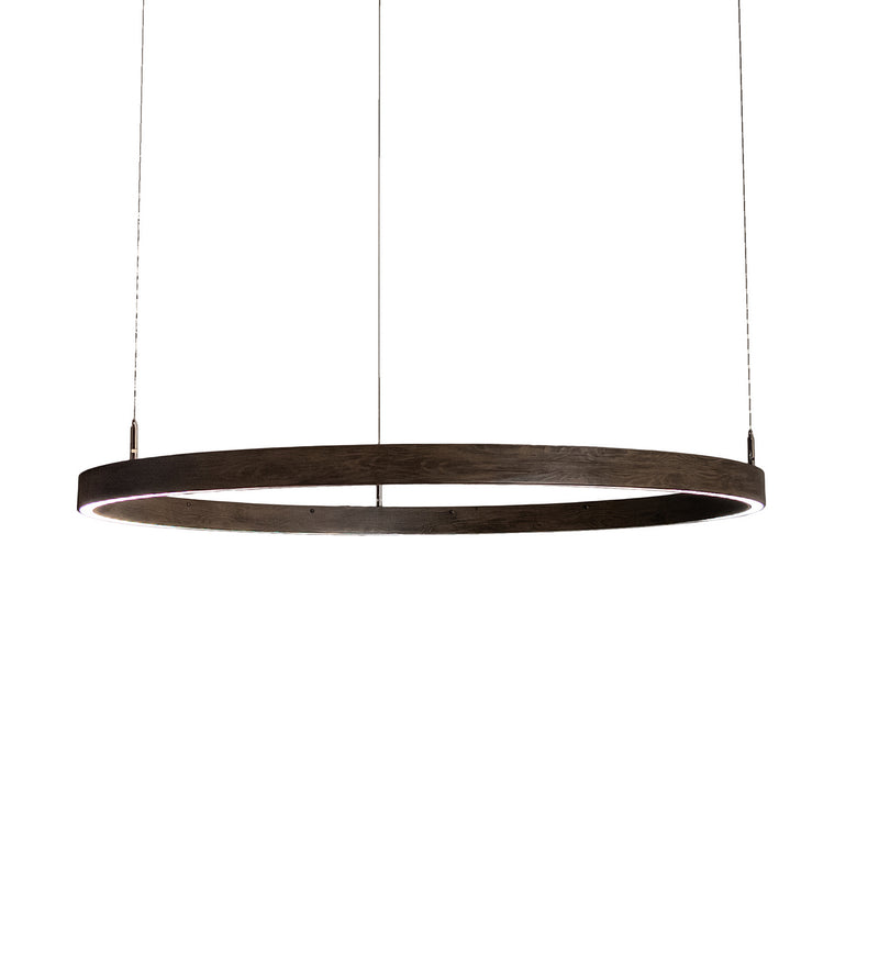 Meyda Tiffany 229988 LED Pendant, Florence Walnut