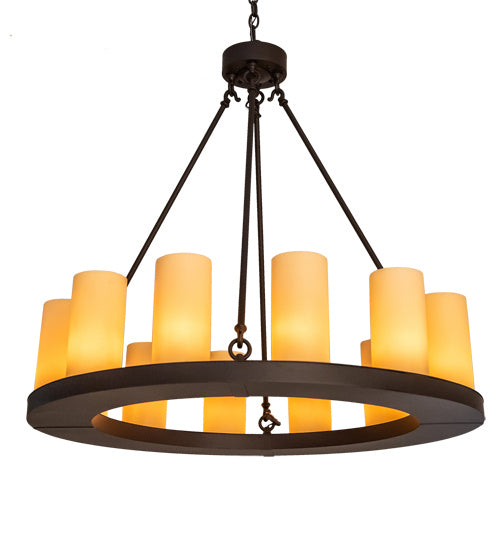 Meyda Tiffany 230212 12 Light Chandelier, Oil Rubbed Bronze
