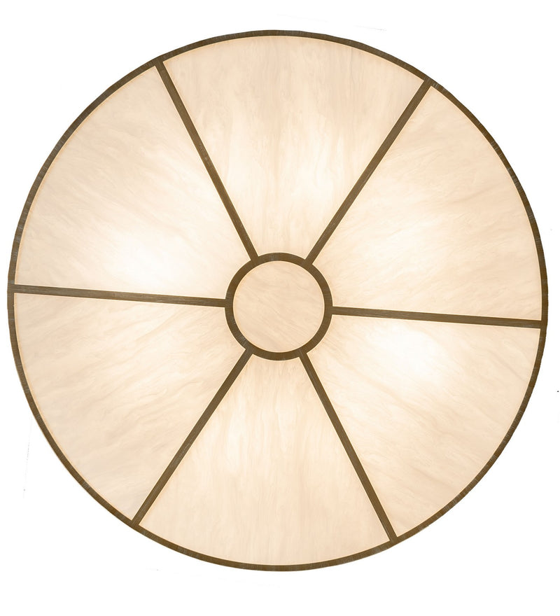 Meyda Tiffany 230469 LED Flushmount, Antique Silver
