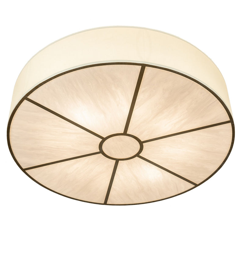 Meyda Tiffany 230469 LED Flushmount, Antique Silver