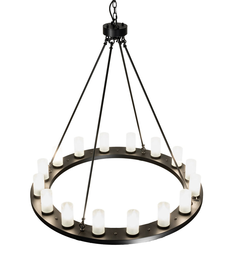 Meyda Tiffany 230979 16 Light Chandelier, Blackwash