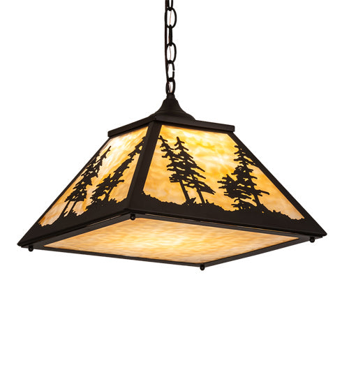 Meyda Tiffany 231202 One Light Pendant, Oil Rubbed Bronze