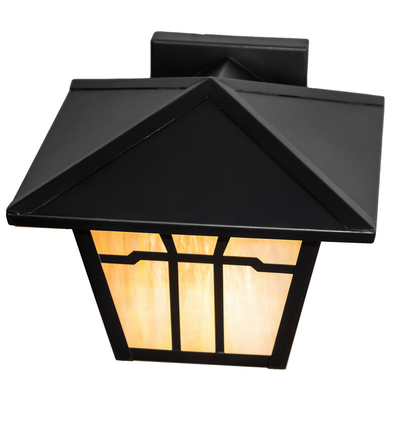 Meyda Tiffany 231454 One Light Wall Sconce, Craftsman Brown
