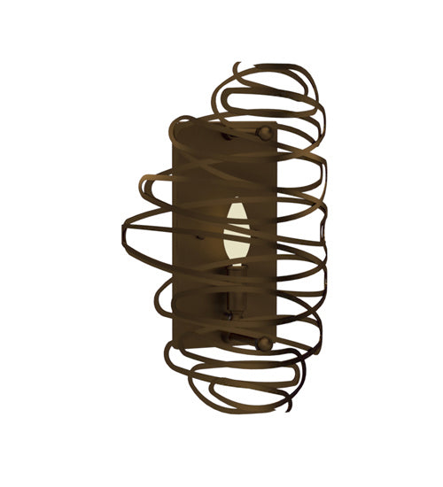 Meyda Tiffany 231617 One Light Wall Sconce, Antique Copper