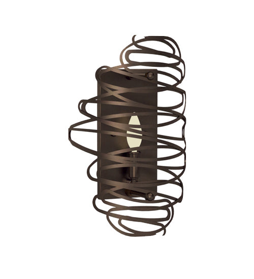 Meyda Tiffany 231619 One Light Wall Sconce, Timeless Bronze