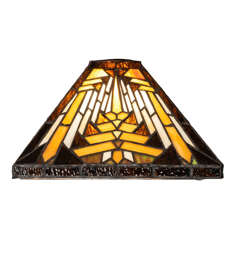 Meyda Tiffany 231691 Five Light Chandelier, Craftsman Brown