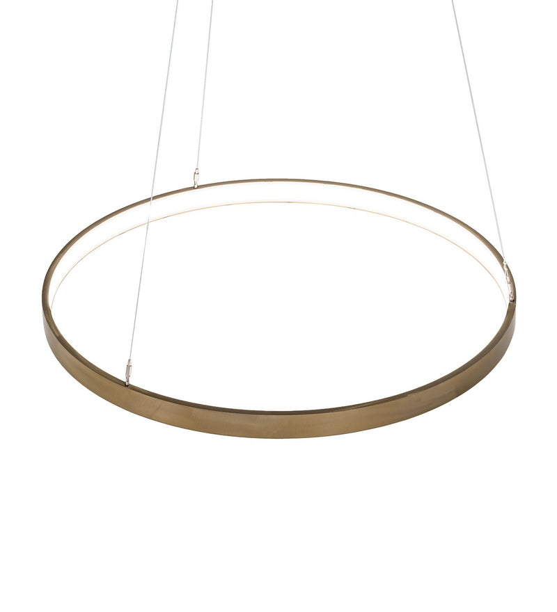 Meyda Tiffany 231755 LED Pendant, Brass Tint