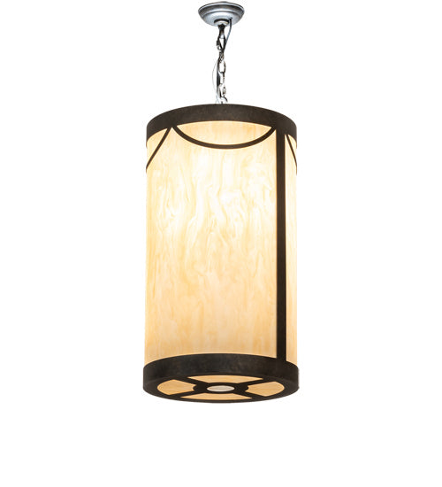 Meyda Tiffany 232904 LED Pendant, Golden Bronze