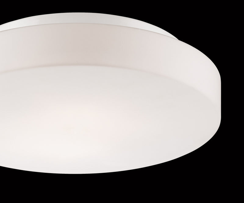 Eurofase 26144-016 One Light Flushmount, White