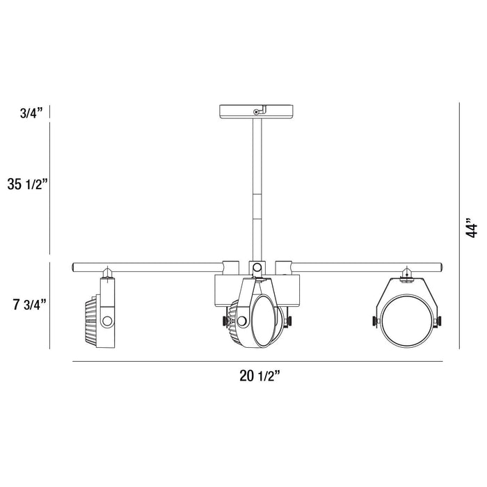 Eurofase 29010-011 LED Pendant, White