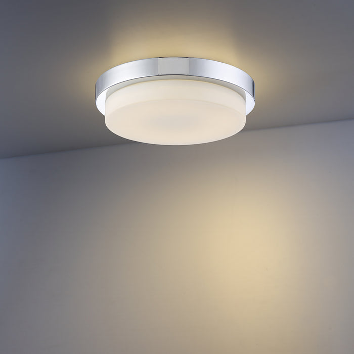 Eurofase 30150-010 LED Flush Mount, Chrome