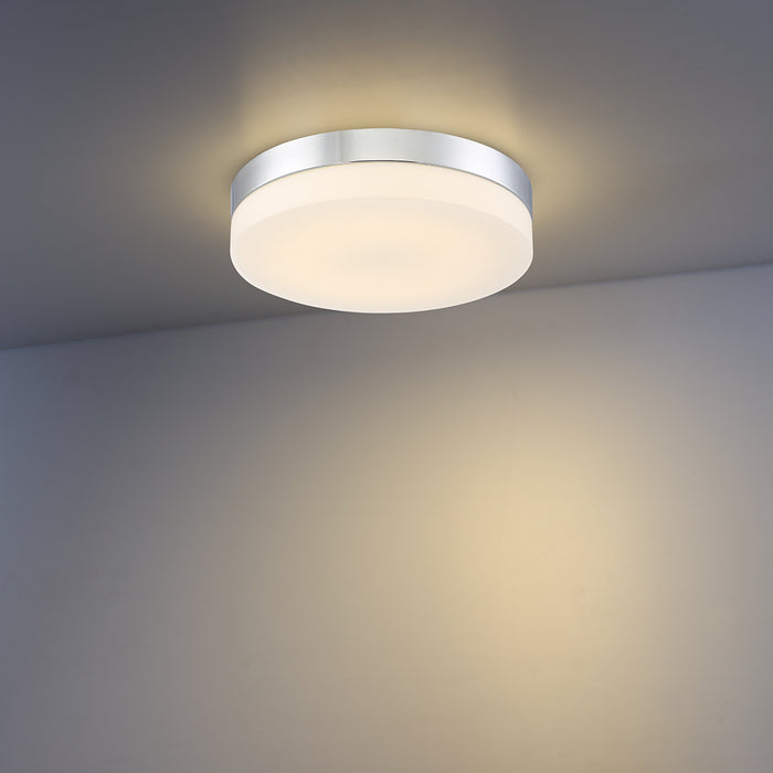 Eurofase 30152-014 LED Flush Mount, Chrome