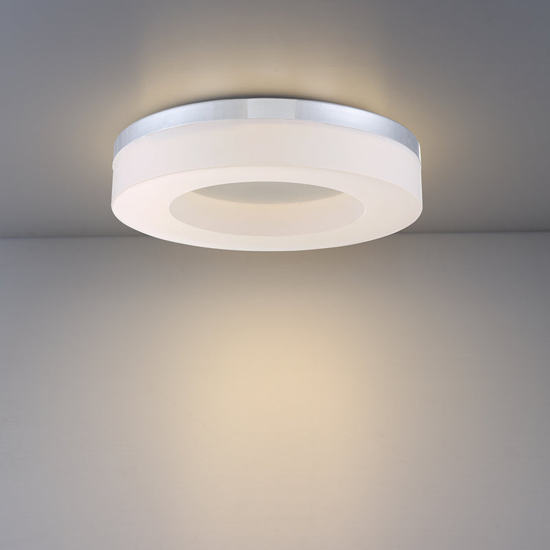 Eurofase 30156-012 LED Flush Mount, Chrome