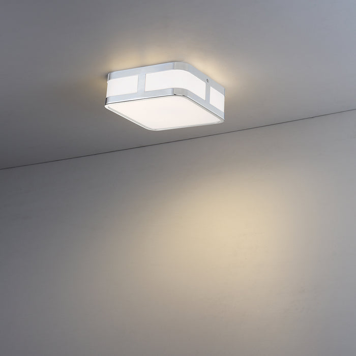 Eurofase 30158-016 LED Flush Mount, Chrome