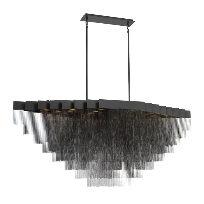 Eurofase 37097-023 LED Chandelier, Black