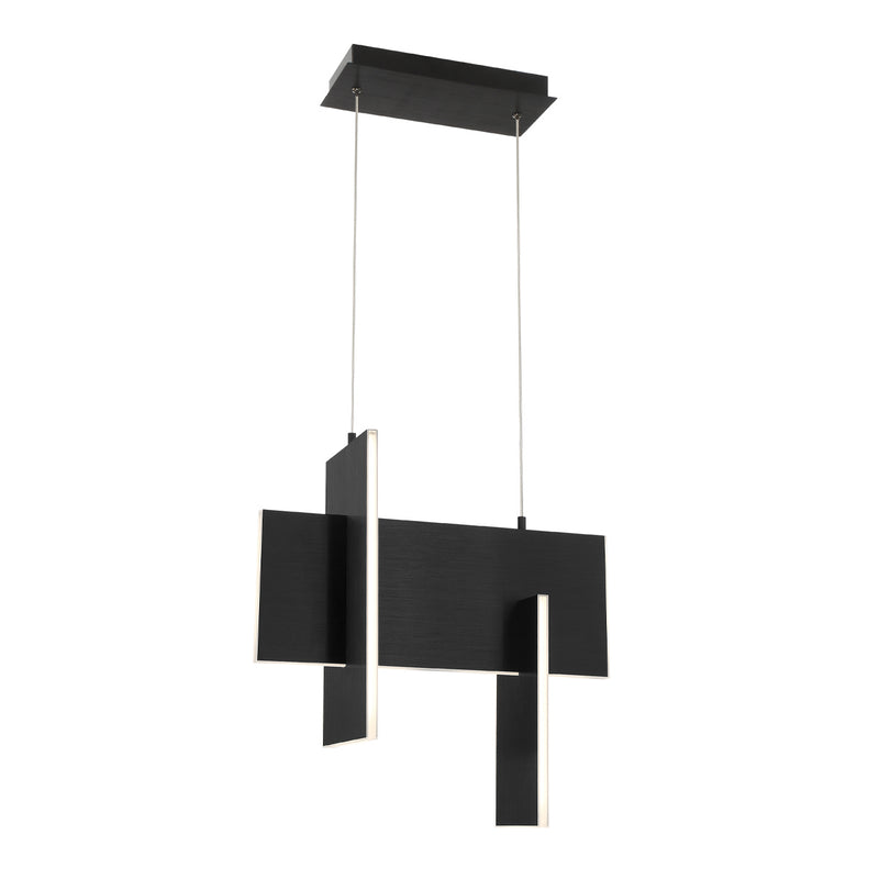 Eurofase 37346-027 LED Pendant, Black