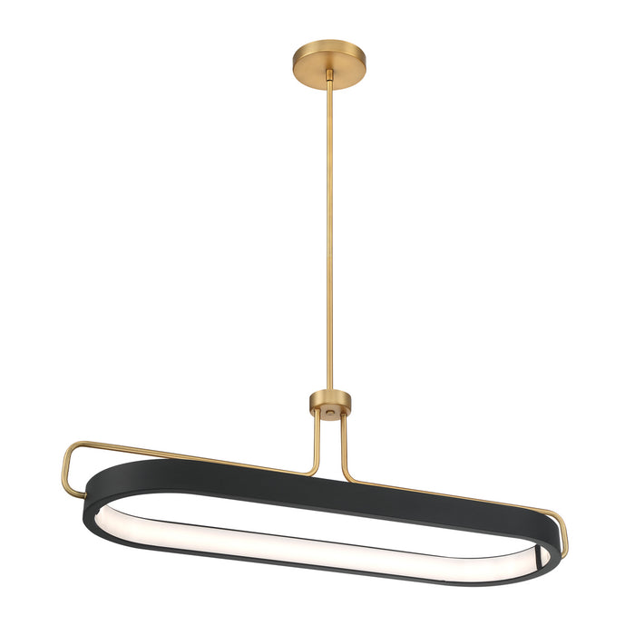 Eurofase 37931-018 LED Pendant, Brass